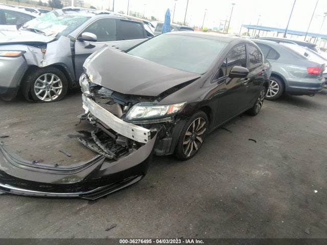 Honda Civic Sedan Ex-l 2014 2HGFB2F99EH535337 Image 2
