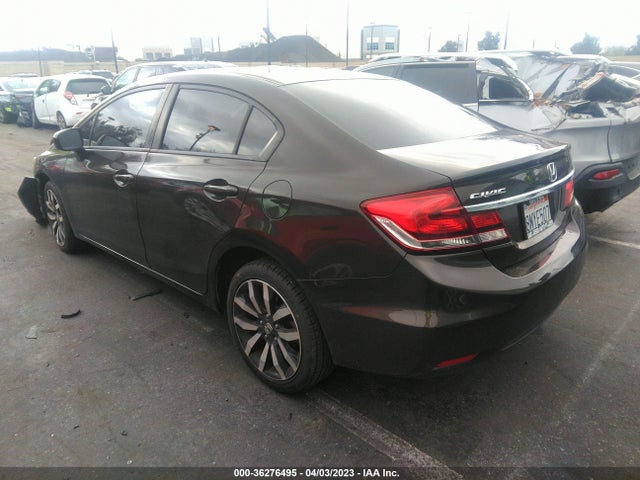 Honda Civic Sedan Ex-l 2014 2HGFB2F99EH535337 Image 3