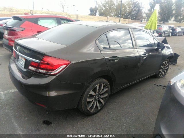 Honda Civic Sedan Ex-l 2014 2HGFB2F99EH535337 Image 4