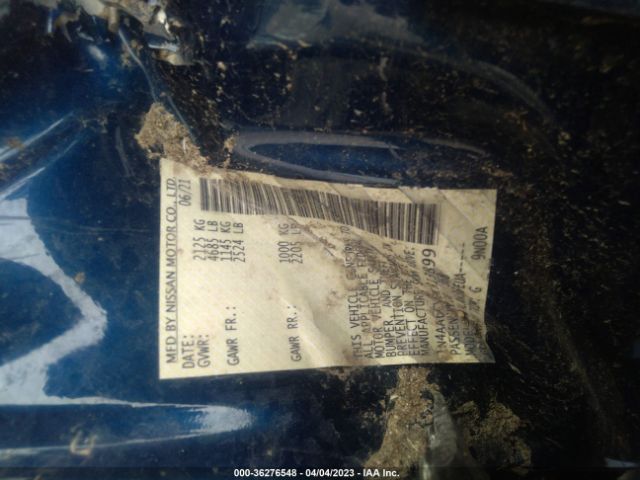 1N4AA6CV2MC513899 Nissan MAXIMA SV