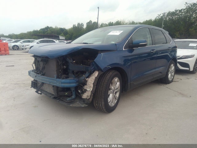 2021 FORD EDGE TITANIUM VIN: 2FMPK4K93MBA10288