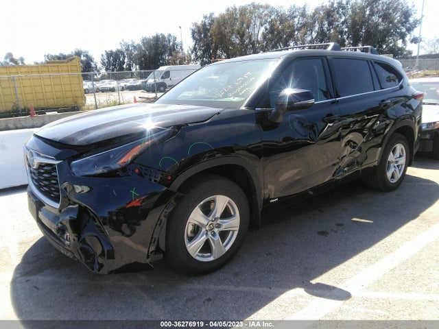 Toyota Highlander Hybrid Le 2022 5TDBBRCH2NS559823 Image 2