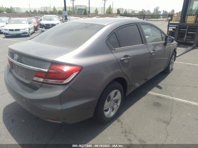 Honda Civic Sedan Lx 2014 19XFB2F53EE244825 Image 4