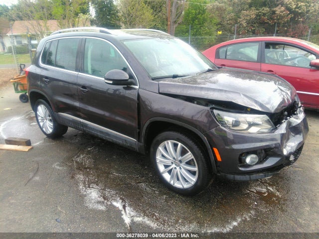 2016 VOLKSWAGEN TIGUAN SE VIN: WVGAV7AX2GW535201
