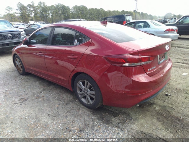2018 HYUNDAI ELANTRA SEL VIN: KMHD84LFXJU471709