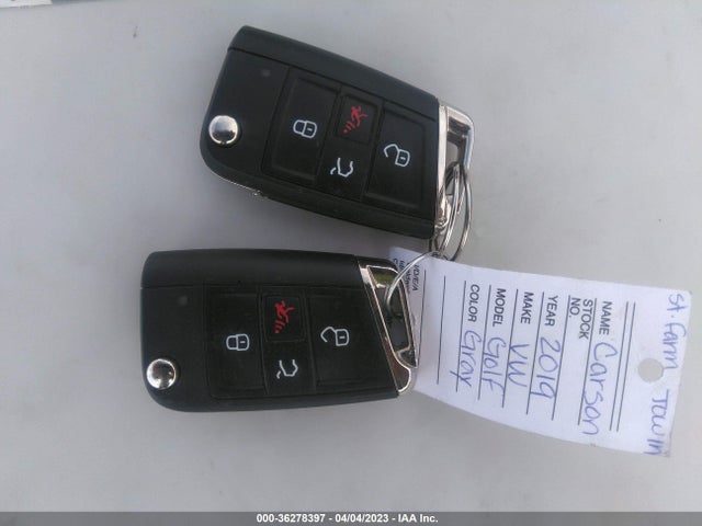 2019 Volkswagen Golf, VIN: 3VWH17AU8KM519594