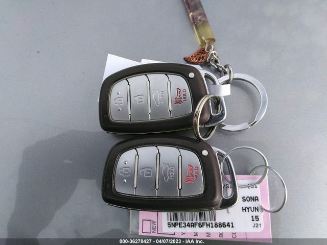 Hyundai Sonata 2.4l Limited 2015 5NPE34AF6FH188641 Image 3
