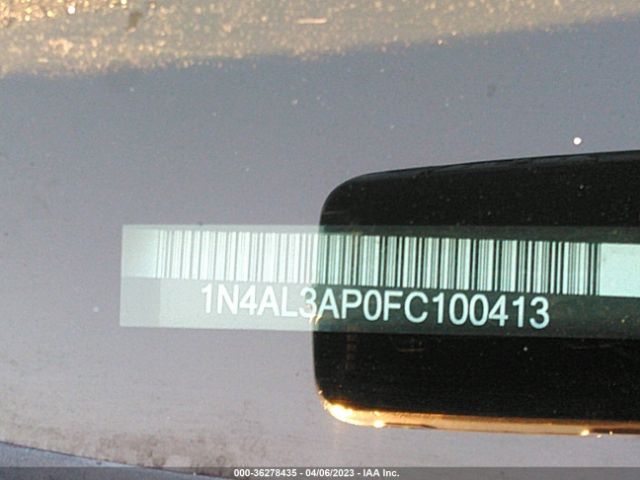 1N4AL3AP0FC100413 Nissan Altima 2.5 Sv