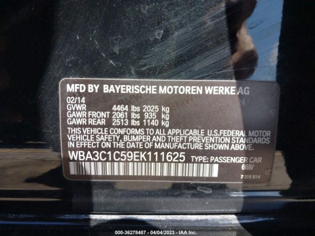 WBA3C1C59EK111625 BMW 3 Series 328i