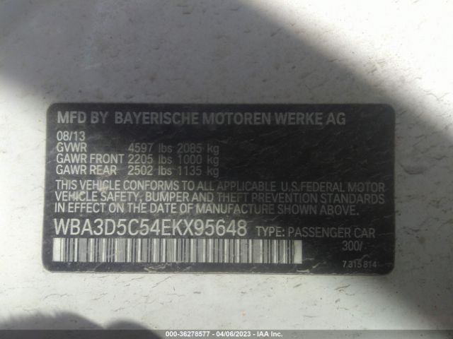 WBA3D5C54EKX95648 BMW 3 Series 328d Xdrive