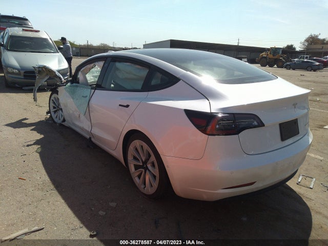 Tesla Model 3 Long Range 2021 5YJ3E1EBXMF072555 Image 3