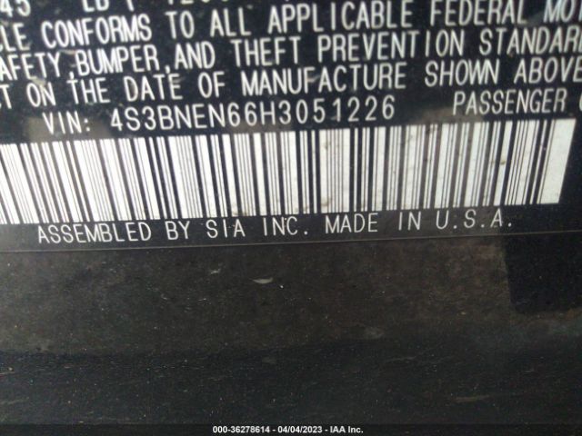 4S3BNEN66H3051226 Subaru Legacy Limited