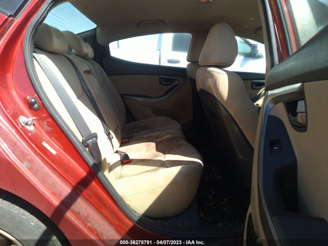 2013 HYUNDAI ELANTRA GLS PZEV VIN: KMHDH4AE9DU825086