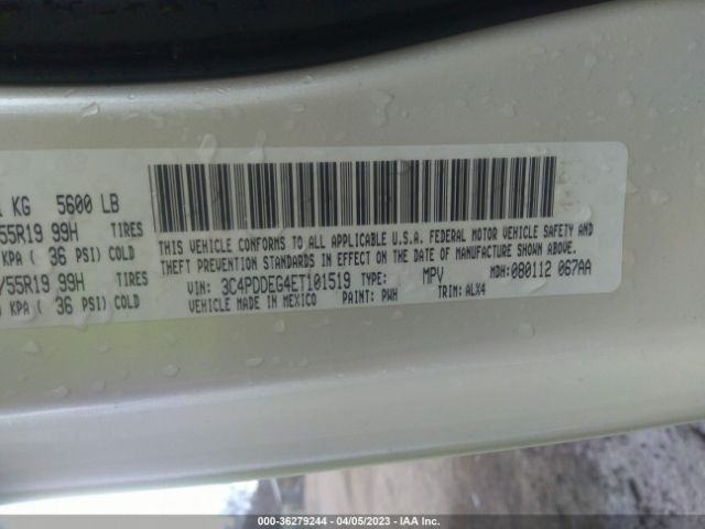 3C4PDDEG4ET101519 Dodge Journey R/t