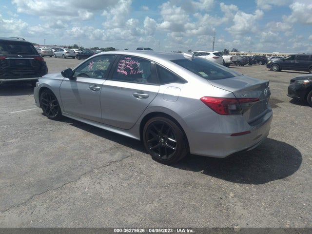 2022 HONDA CIVIC SEDAN SPORT VIN: 2HGFE2F57NH525300