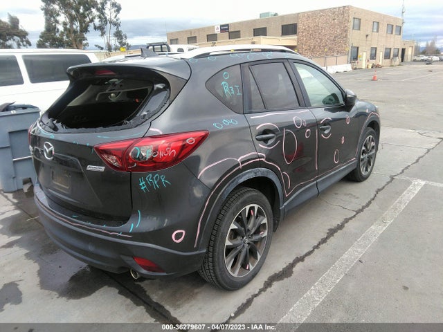 2016 MAZDA CX-5 GRAND TOURING VIN: JM3KE4DY7G0673127