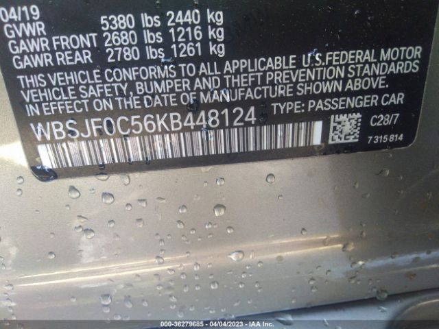 WBSJF0C56KB448124 BMW M5 Competition