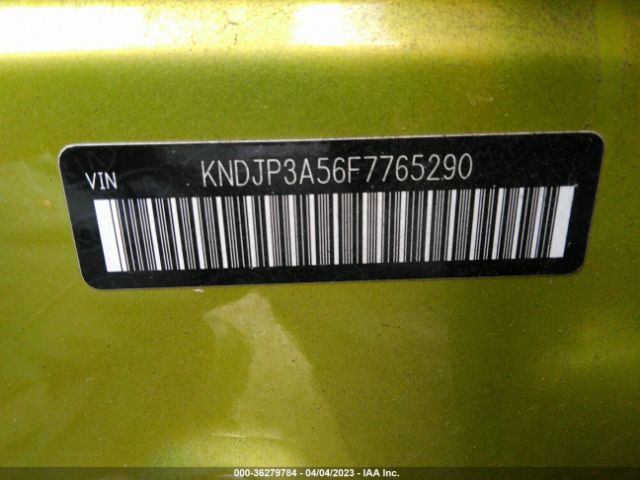 KNDJP3A56F7765290 KIA SOUL +