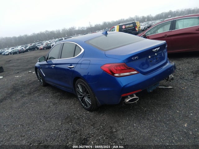 2019 GENESIS G70 3.3T ADVANCED VIN: KMTG34LE7KU034888