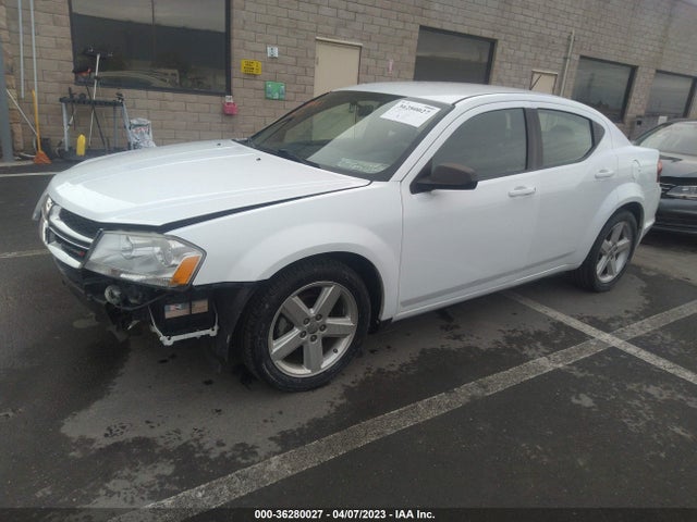 2013 DODGE AVENGER SE VIN: 1C3CDZAB8DN707236
