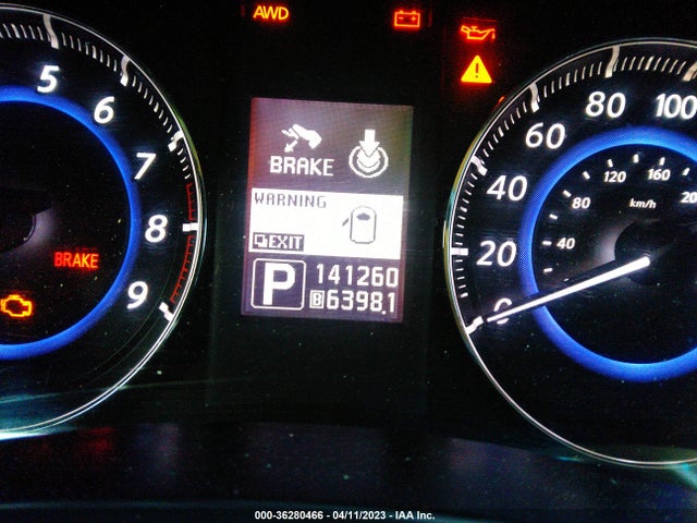 2013 INFINITI FX37 LIMITED EDITION VIN: JN8CS1MW6DM173486