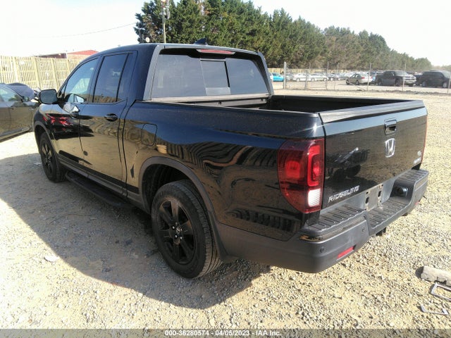 2018 HONDA RIDGELINE BLACK EDITION VIN: 5FPYK3F87JB004536
