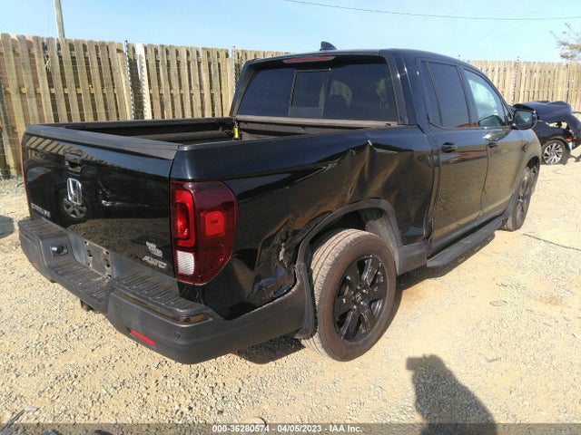 2018 HONDA RIDGELINE BLACK EDITION VIN: 5FPYK3F87JB004536