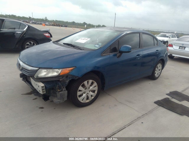 2012 HONDA CIVIC SDN LX VIN: 2HGFB2F58CH572888