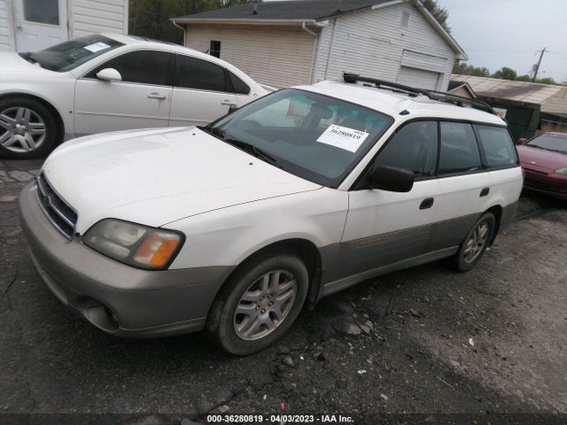 2000 SUBARU LEGACY WAGON OUTBACK EQUIP VIN: 4S3BH6753Y7651583
