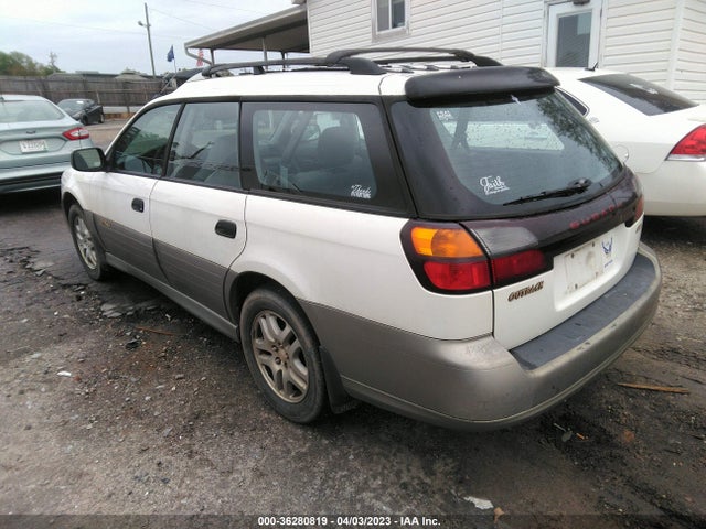 2000 SUBARU LEGACY WAGON OUTBACK EQUIP VIN: 4S3BH6753Y7651583
