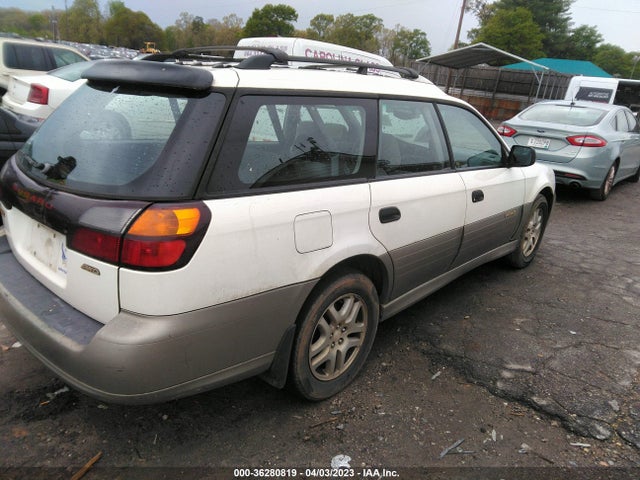 2000 SUBARU LEGACY WAGON OUTBACK EQUIP VIN: 4S3BH6753Y7651583