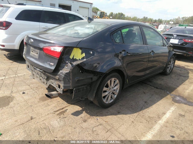 2015 KIA FORTE EX VIN: KNAFX4A82F5337909