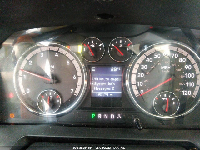 2009 DODGE RAM 1500 SLT VIN: 1D3HB13P19S710240