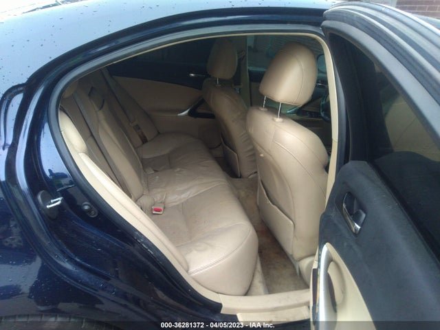 2006 LEXUS IS 250 MANUAL/AUTO VIN: JTHBK262965017641