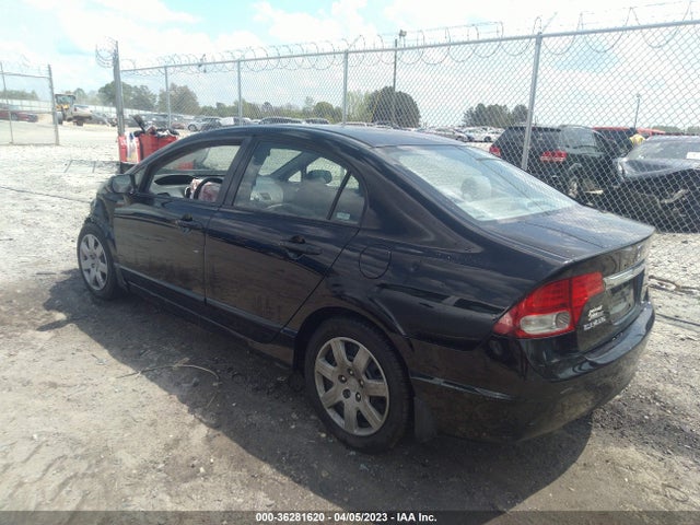2009 HONDA CIVIC SDN LX VIN: 2HGFA16549H366280