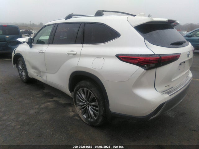 2021 TOYOTA HIGHLANDER PLATINUM VIN: 5TDFZRBH4MS089453