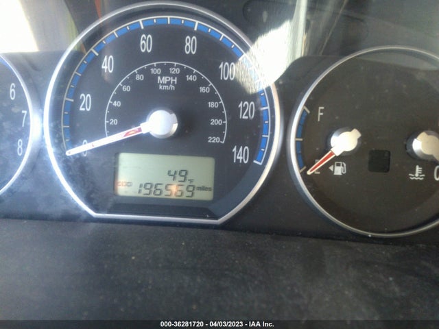 2009 HYUNDAI SANTA FE GLS VIN: 5NMSG73D99H253732