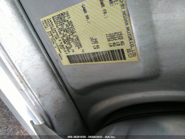 2014 NISSAN ALTIMA 2.5 S VIN: 1N4AL3AP4EC158037