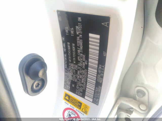 Toyota Highlander Le 2014 5TDZKRFH7ES026070 Image 11