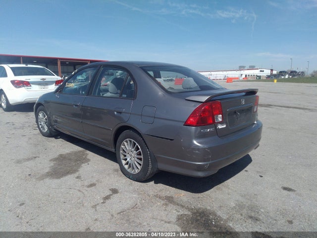 2005 HONDA CIVIC SDN LX VIN: 2HGES16595H615594