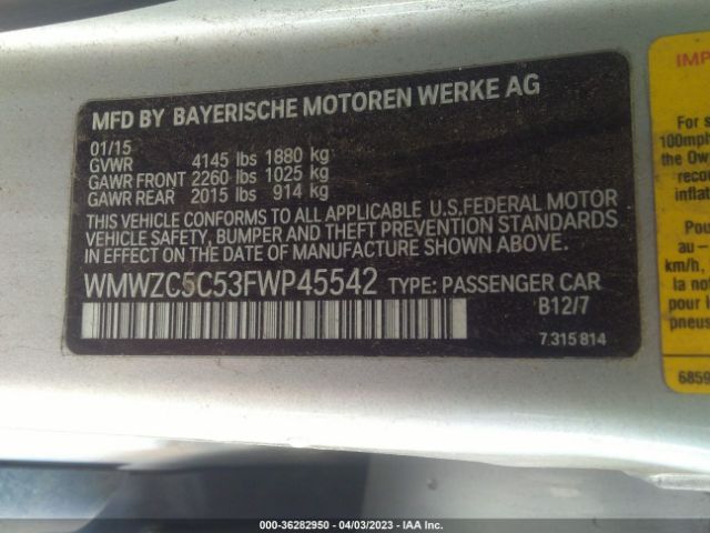 WMWZC5C53FWP45542 Mini Cooper Countryman S
