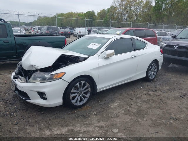 Honda Accord Coupe Ex-l 2014 1HGCT2B87EA001958 Image 2
