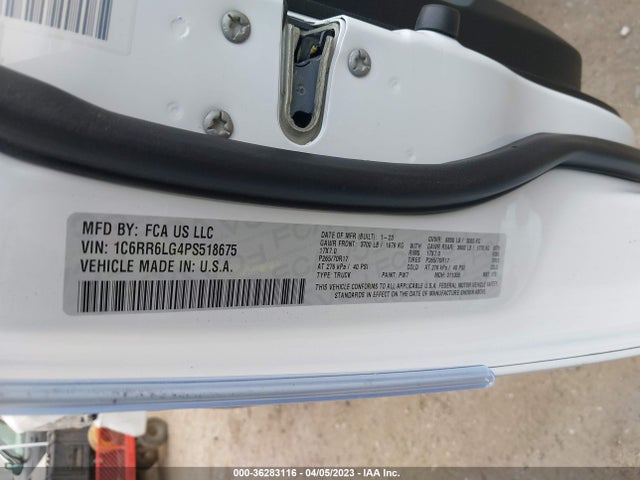 2023 Ram 1500, VIN: 1C6RR6LG4PS518675