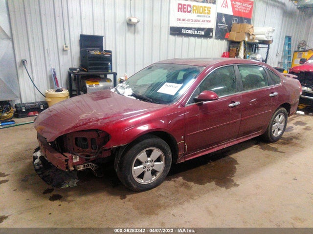 2009 CHEVROLET IMPALA 3.5L LT VIN: 2G1WT57N291314288