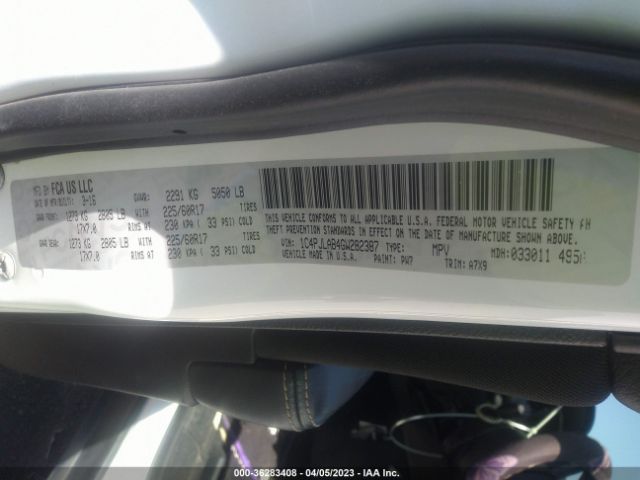 1C4PJLAB4GW282387 Jeep Cherokee Sport