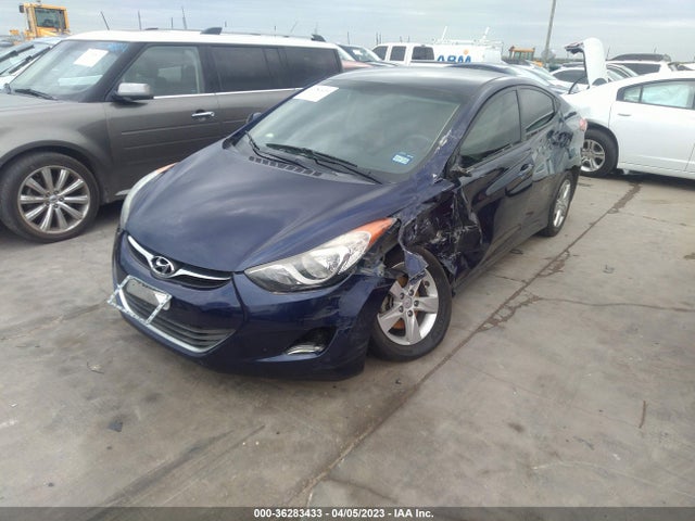 2013 HYUNDAI ELANTRA GLS VIN: 5NPDH4AE6DH442821
