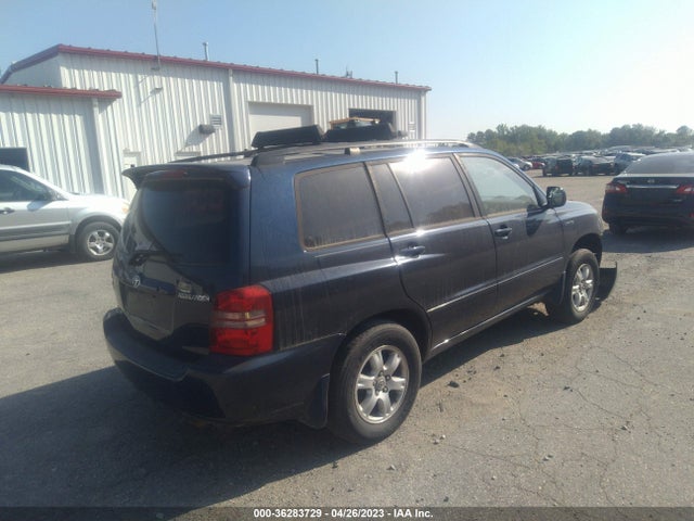 2001 TOYOTA HIGHLANDER VIN: JTEHF21A410001847