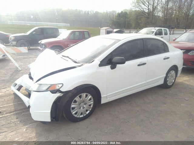 2010 HONDA CIVIC SDN DX-VP VIN: 2HGFA1F37AH537221