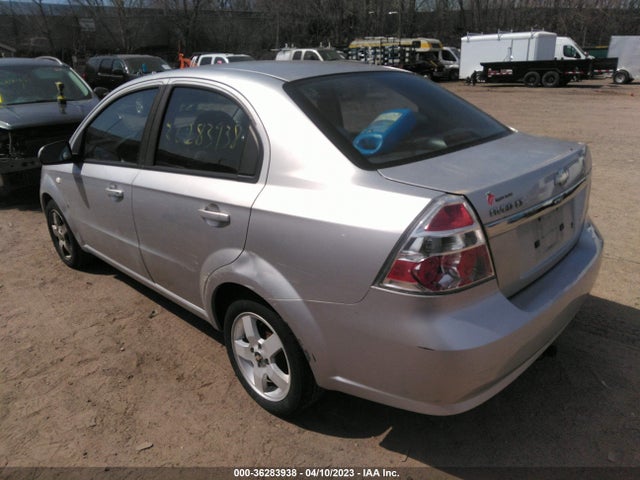 2007 CHEVROLET AVEO LT VIN: KL1TG56617B181522