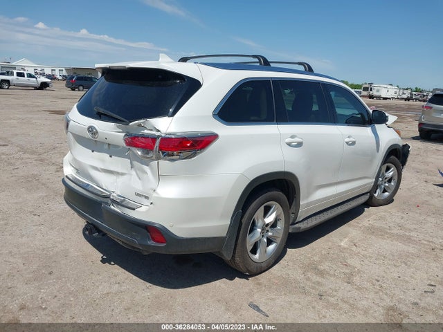 Toyota Highlander Limited 2016 5TDYKRFHXGS137517 Image 5